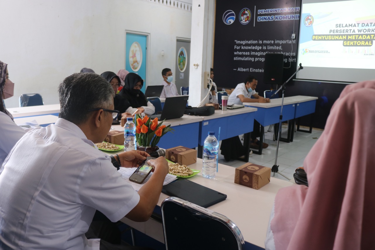Wujudkan SDI, Kabupaten Limapuluh Kota Gelar Workshop Metadata Statistik Sektoral